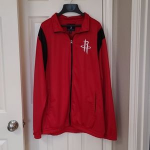 Houston Rockets zip up sweatshirt